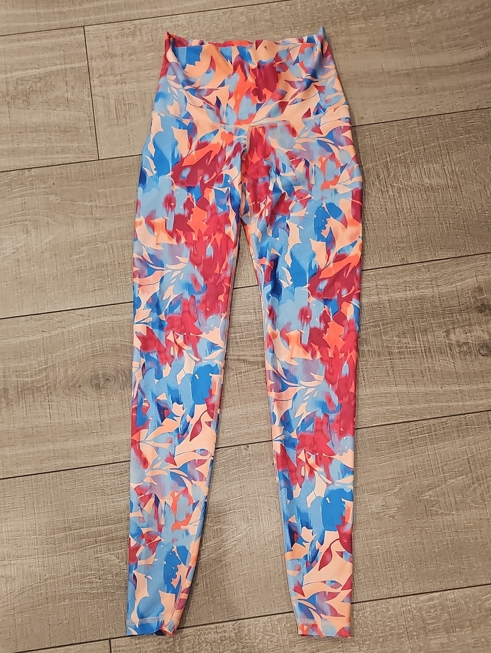 Old Navy Girls' Multicolor Floral-Print Extra High-Rise Leggings